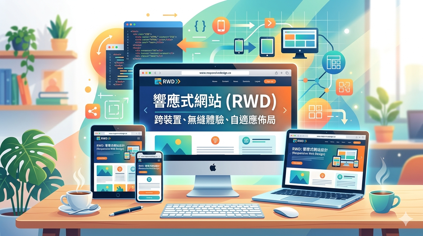 提供新竹 RWD 響應式網站設計服務，讓網站可自動適應手機、平板與電腦畫面，提升使用體驗、品牌形象與搜尋曝光效果。