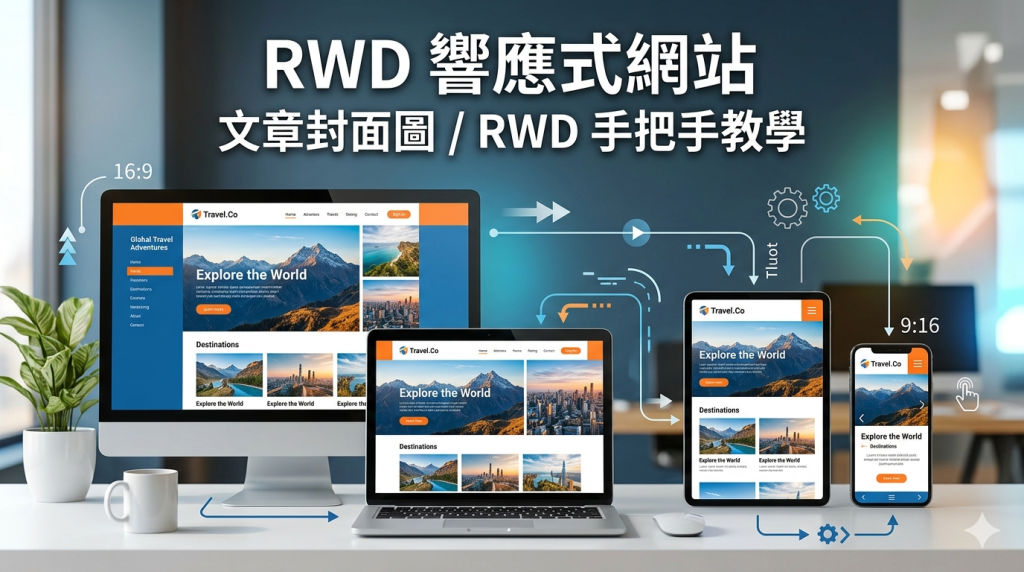 提供新竹 RWD 響應式網站設計服務，讓網站可自動適應手機、平板與電腦畫面，提升使用體驗、品牌形象與搜尋曝光效果。