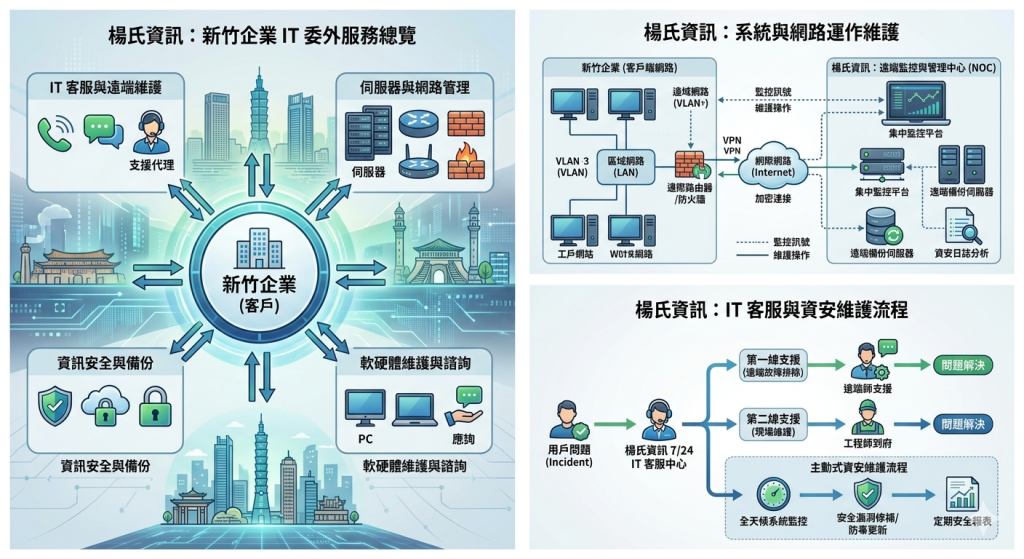 「企業資訊委外」