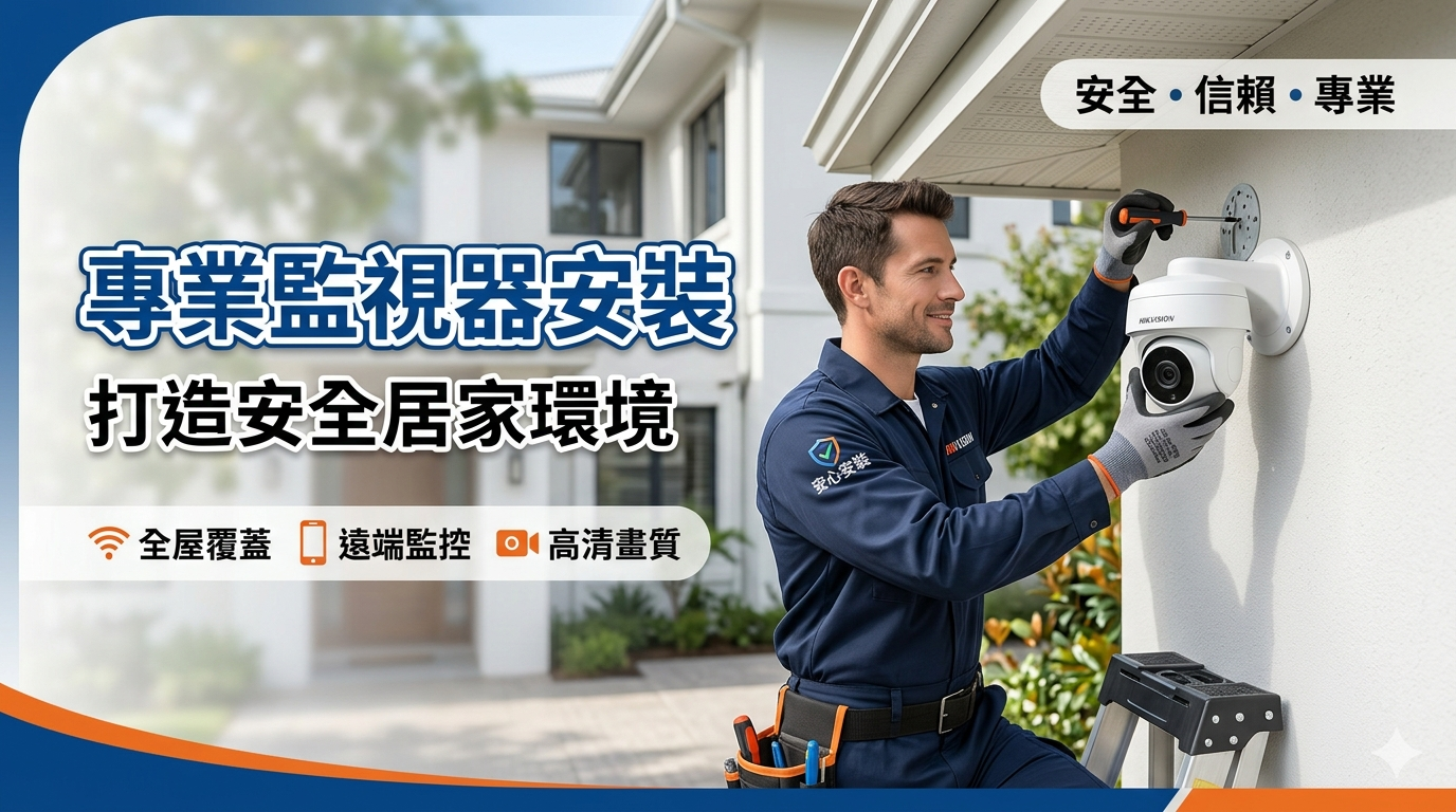 提供新竹監視器安裝服務，包含商家、辦公室、工廠、倉庫與住家監控系統規劃、攝影機安裝、錄影主機設定與遠端監看整合，提升安全與管理效率。